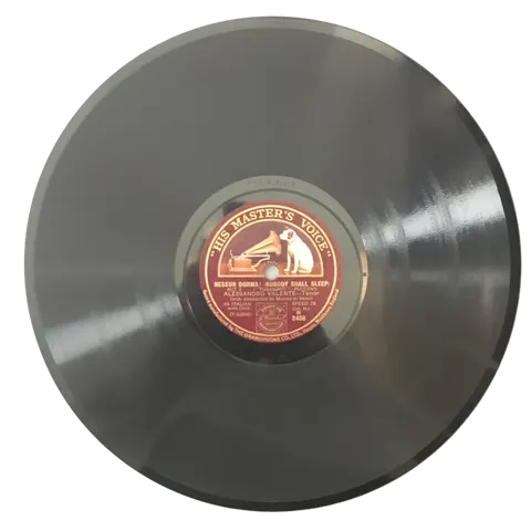 Alessandro Valente Weep Not, Liu! / Nobody Shall Sleep B2458 HMV