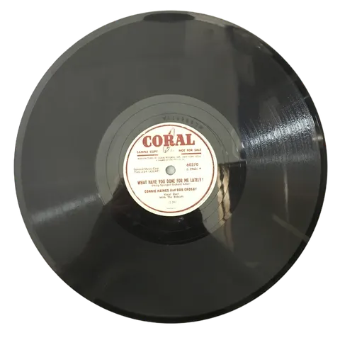 Connie Haines What Have You Done For Me Lately? 60370 Coral