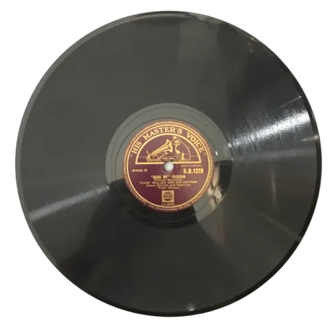 Fats Waller and His Rhythm Jingle Bells / Send Me Jackson BD1229 HMV