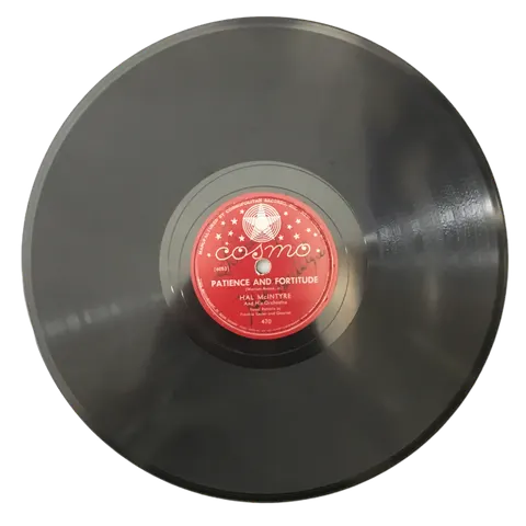 Hal McIntyre There's No One But You / Patience And Fortitude 470 Cosmo Records