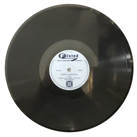 Dizzy Gillespie Orch. Blue and Sentimental / Moon Nocturne 82001 Felsted