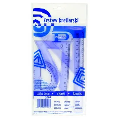 Zestaw geometryczny 20cm Pratel