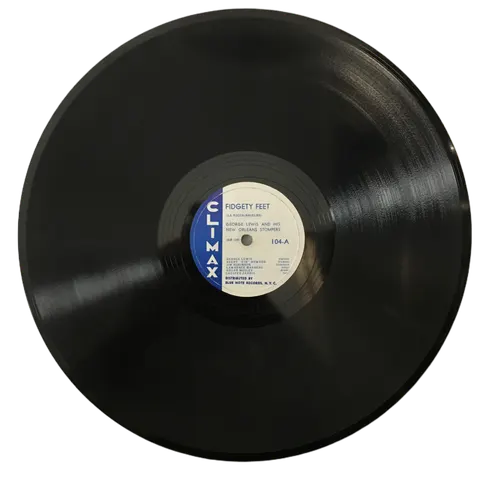 George Lewis Dauphine St. Blues / Fidgety Feet 104 Climax