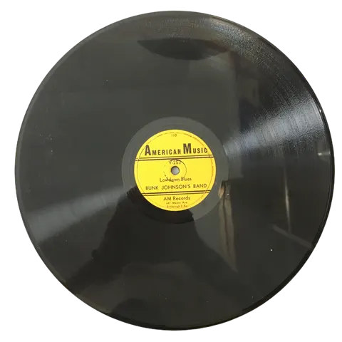 Bunk Johnson's Band Yes In Your Eyes / Lowdown Blues V253 American Music