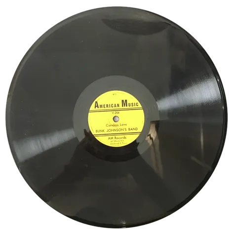 Bunk Johnson's Band Careless Love / Weary Blues V258 American Music