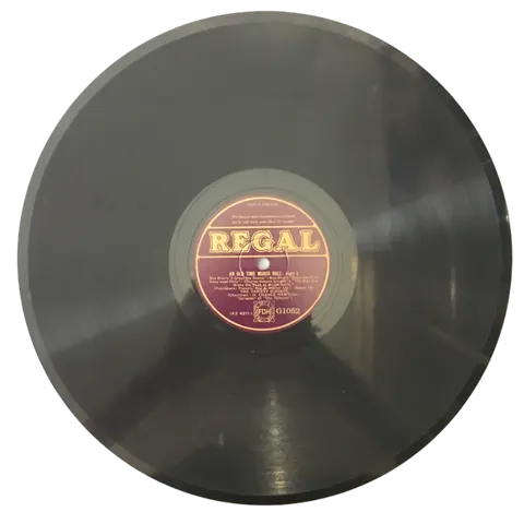 The Variety Singers An Old Time Music Hall Part 1, 2 G1052 Regal