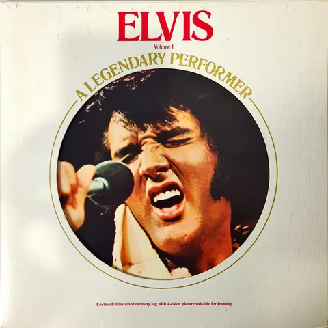 Elvis Presley Elvis: A Legendary Performer Volume 1 LP CPL10341 good