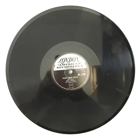 Bill Haley and His Comets Whatcha Gonna Do / Crazy Man, Crazy HL1190 London American Recordings