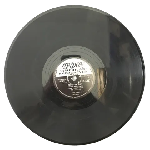 Bill Haley and His Comets Yes Indeed! / Rock The Joint HLF8371 London American Recordings