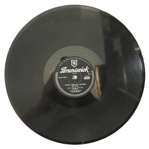 Bill Haley and His Comets Burn That Candle / Rock-A-Beatin' Boogie 5509 Brunswick