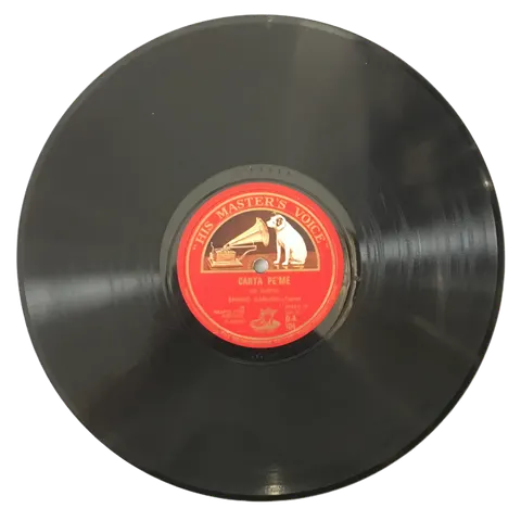 Enrico Caruso Canta Peme / Addio a napoli DA104 HMV