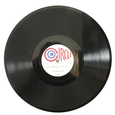 The Baby Dodds Trio Wolverine Blues / Drum Imrovisation No. 1 J1001 Circle