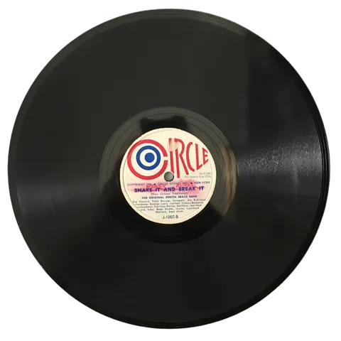 The Original Zenith Brass Band Fidgety Feet / Shake It and Break It J1007 Circle