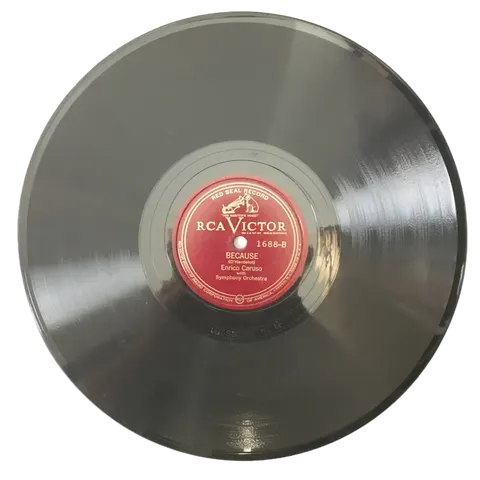 Enrico Caruso La Mia Canzone / Because 1688 RCA Victor