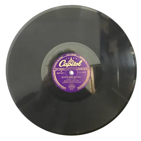 Duke Ellington's Famous Orchestra Satin Doll Bunny Hop Mambo CL14153 Capitol