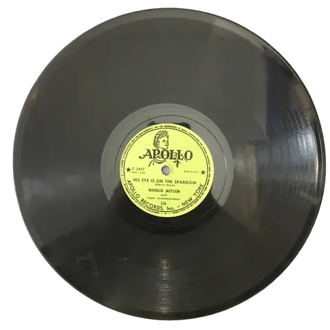 Mahalia Jackson It Is No Secret / His Eye Is On The Sparrow 246 Apollo