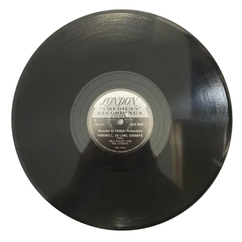 Bill Haley and His Comets Farewell, So Long, Goodbye / I'll Be True HLF8161 London American Recordings