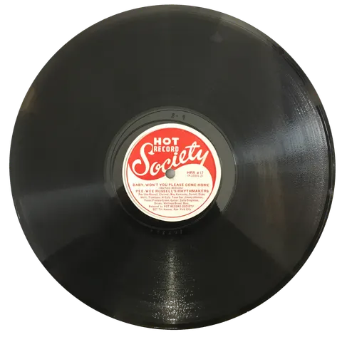 Billy Banks' Rhythmakers Take It Slow And Easy / Baby, Won't You Please Come Home HRS17 Hot Record Society