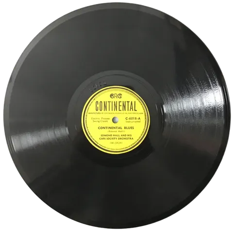 Edmond Hall Continental Blues / Face C6018 Continental