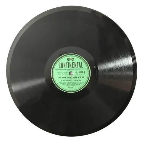 Slam Stewart Quintet Talkin' Back / The One That Got Away C10005 Continental