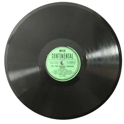 Slam Stewart Quintet A Bell For Norvo / On The Upside Looking Down C10002 Continental