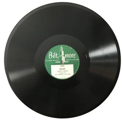 Alberta Hunter Beale St. Blues / Sugar 1020 Biltmore Record