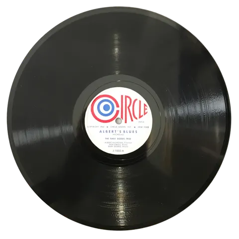 The Baby Dodds Trio Albert's Blues / Manhattan Stomp J1002 Circle
