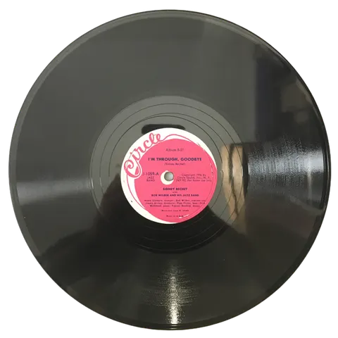 Sidney Bechet Without a Home / I'm Through, Goodbye J1059 Circle
