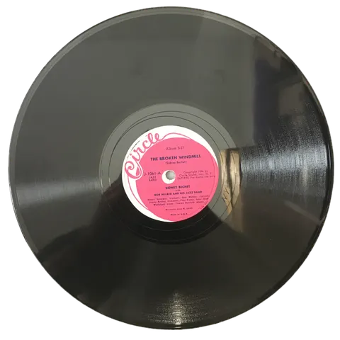 Sidney Bechet Box Car Shorty / The Broken Windmill J1061 Circle
