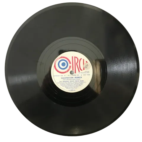 The Original Zenith Brass Band If I Ever Cease To Love / Salutation March J1005 Circle