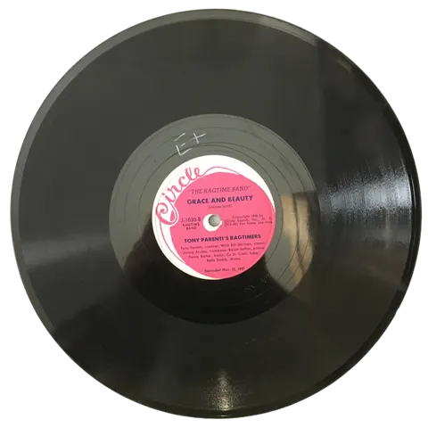 Tony Parenti's Ragtimers Praline / Grace and Beaty J1030 Circle