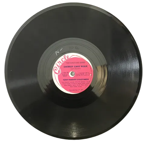 Tony Parenti's Ragtimers Swipesy Cake Walk / Hiawatha J1031 Circle