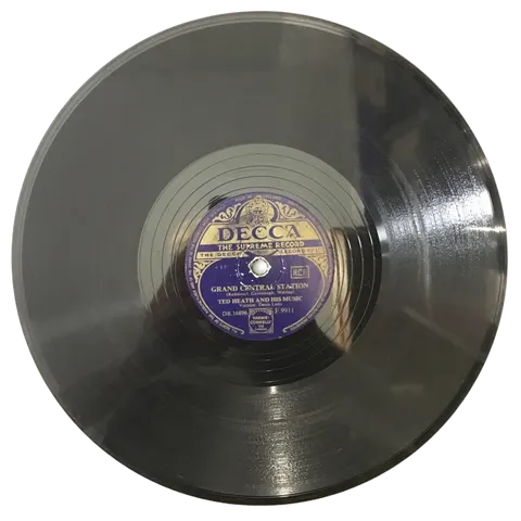 Ted Heath Blacksmith Blues / Grand Central Station F9911 Decca