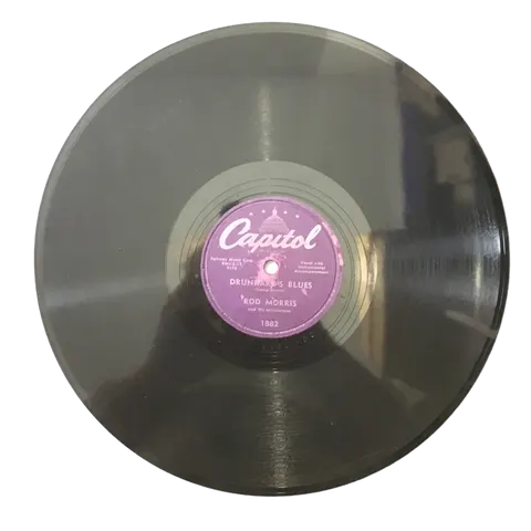 Rod Morris Drunkard's Blues / I Feel Like A Wreck 1882 Capitol