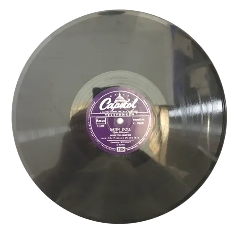 Duke Ellington And His Famous Orchestra Satin Doll / Without A Song C2458 Capitol