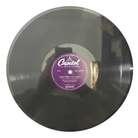 Benny Goodman Orchestra Goody Sometimes I'm Happy CL14531 Capitol