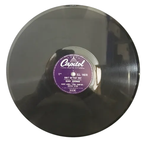 Harry James & Lionel Hampton Don't Be That Way And The Angels Sing CL14570 Capitol