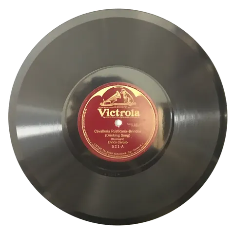 Enrico Caruso Drinking Song / The Lips Like Crimson Berries 521 Victrola