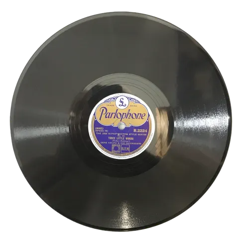 Gene Krupa Blues For Israel / Three Little Words R2224 Parlophone