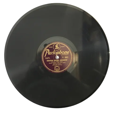 Oscar Rabin Canadian Capers / Basin Street Blues F2421 Parlophone