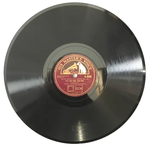 Benny Goodman Quartet Tea For Two / Vibraphone Blues B8563 HMV