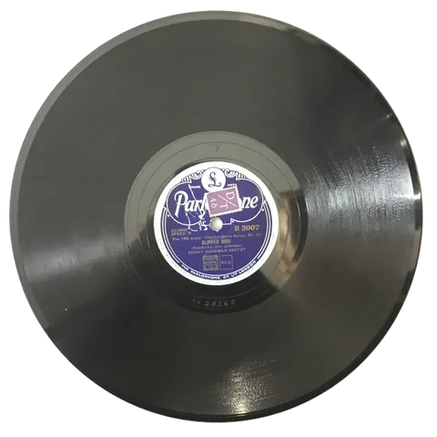 Benny Goodman Orch. I Got Rhythm / Slipped Disc R3007 Parlophone