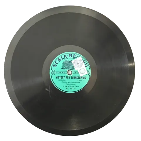 Scala Military Band Victory and Thaksgiving No1077 Scala-Record