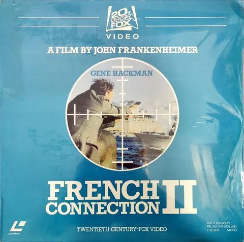 Gene Hackman French Connection II Laserdisc 112770 VG