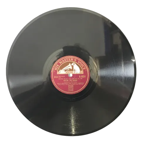 Pete Johnson Barrel House Boogie / Cuttin' The Boogie B9251 HMV