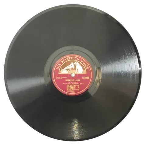 Jelly Roll Morton Shreveport - Stomp / Deep Creek - Blues B9220 HMV