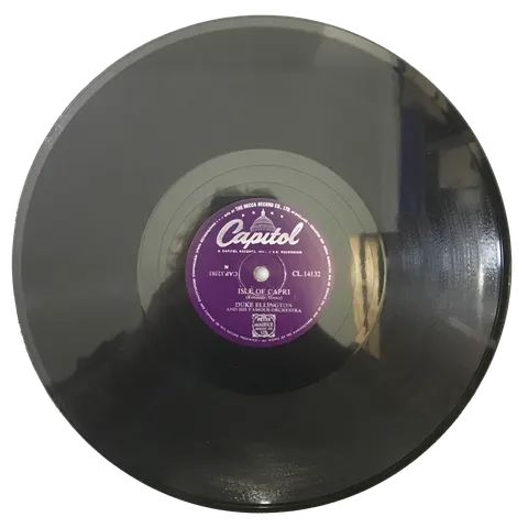 Duke Ellington's Famous Orchestra Isle Of Capri Band Call CL14132 Capitol