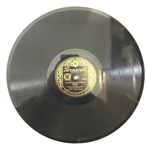Lionel Hampton Orchestra Chicken-Shack Boogie / Benson's Boogie - fox-trot 4092 Brunswick