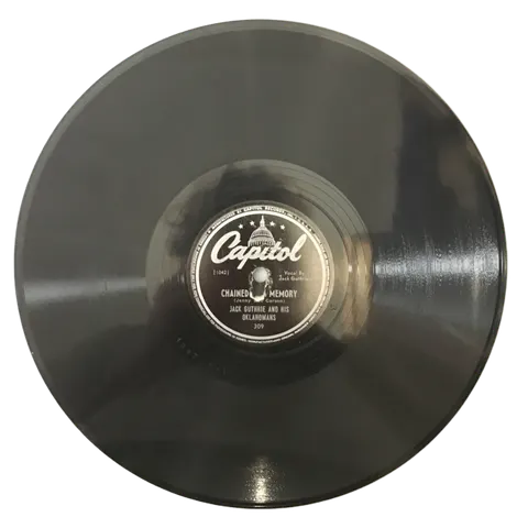 Jack Guthrie I'm Telling You / Chained Memory 309 Capitol