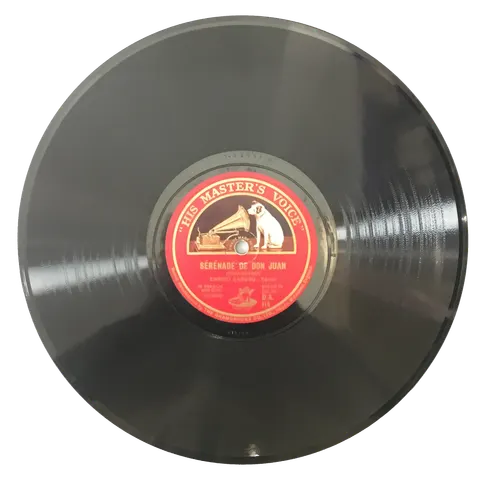 Enrico Caruso De Mon Amie Fleur Endormie / Serenade De Don Juan DA114 HMV